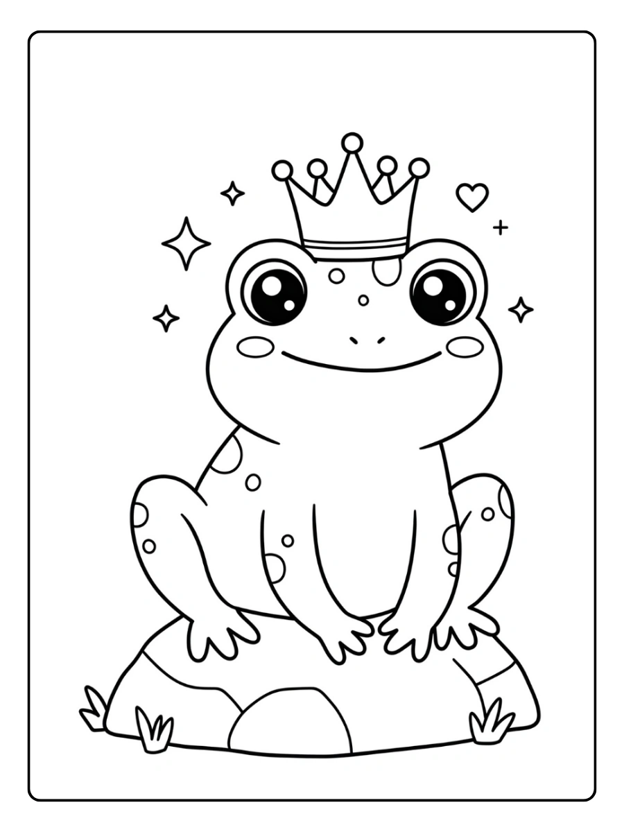 desenho de sapo para colorir (8)