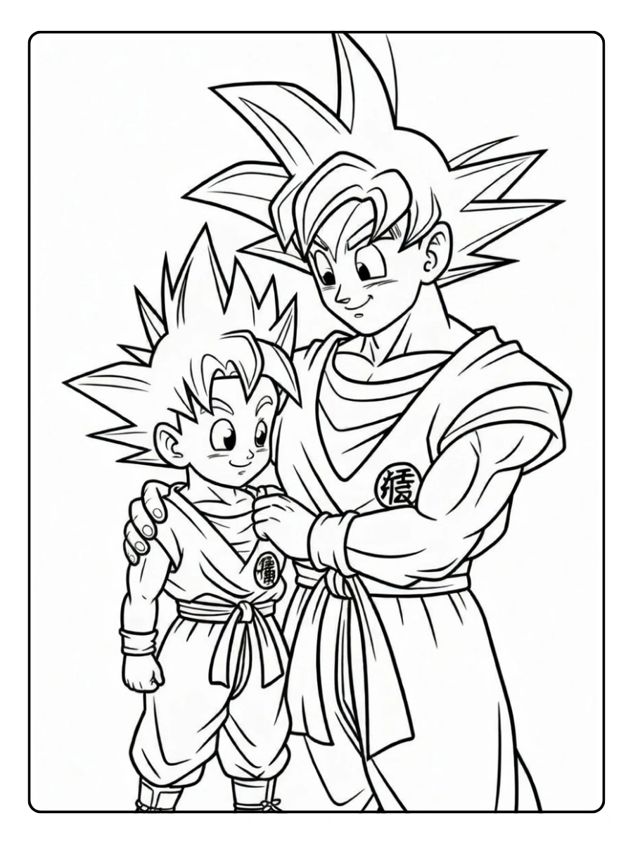 desenho do goku para colorir (11)