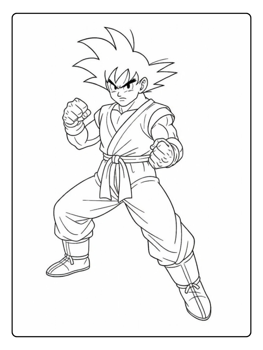 desenho do goku para colorir (9)