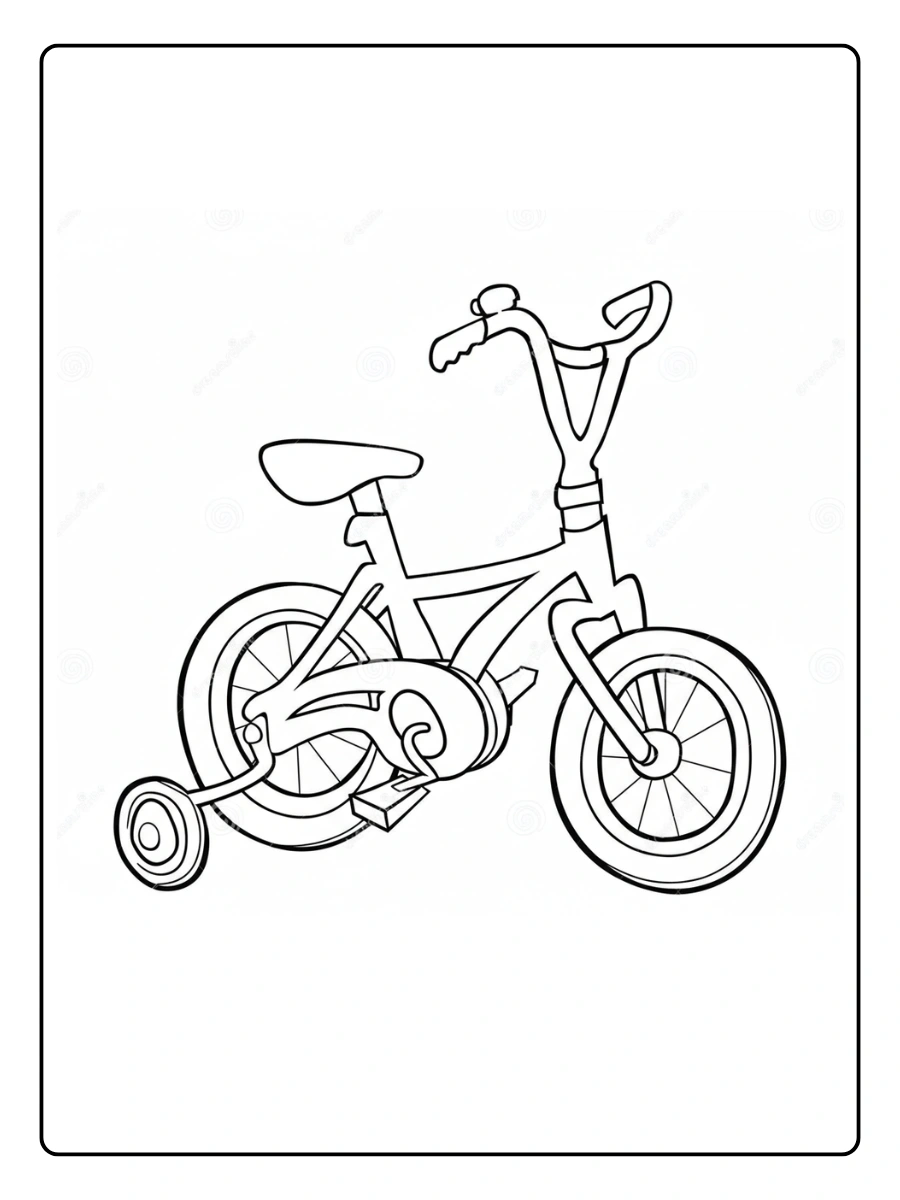desenho para colorir bicicleta (4)