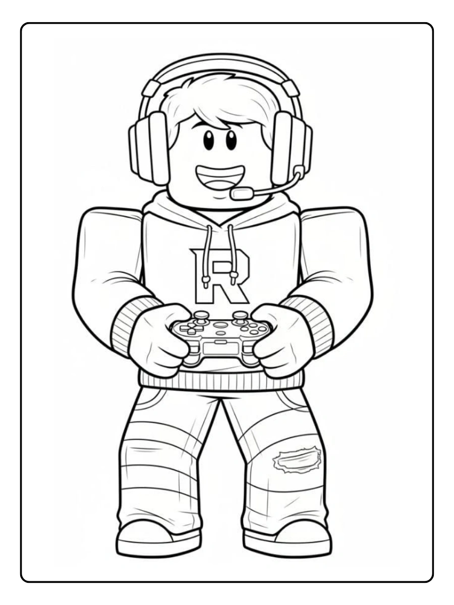 desenho para colorir roblox (3)