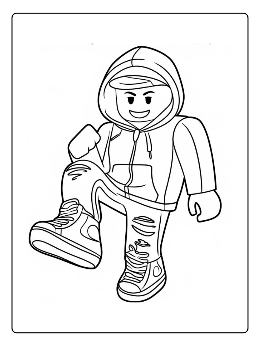 desenho para colorir roblox (7)