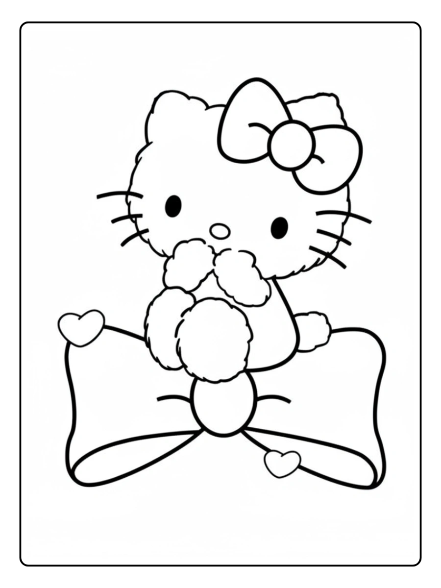 desenhos da hello kitty para colorir (14)