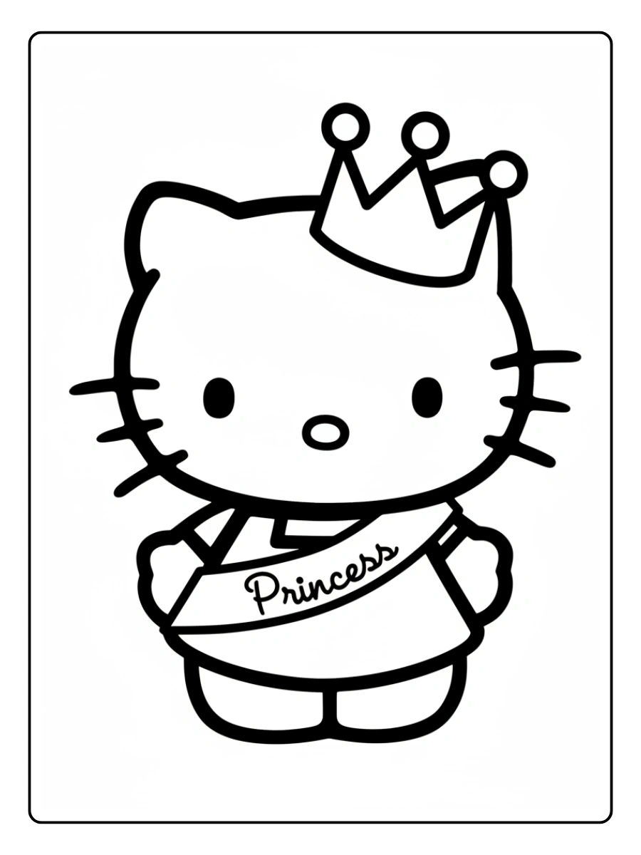 desenhos da hello kitty para colorir (3)