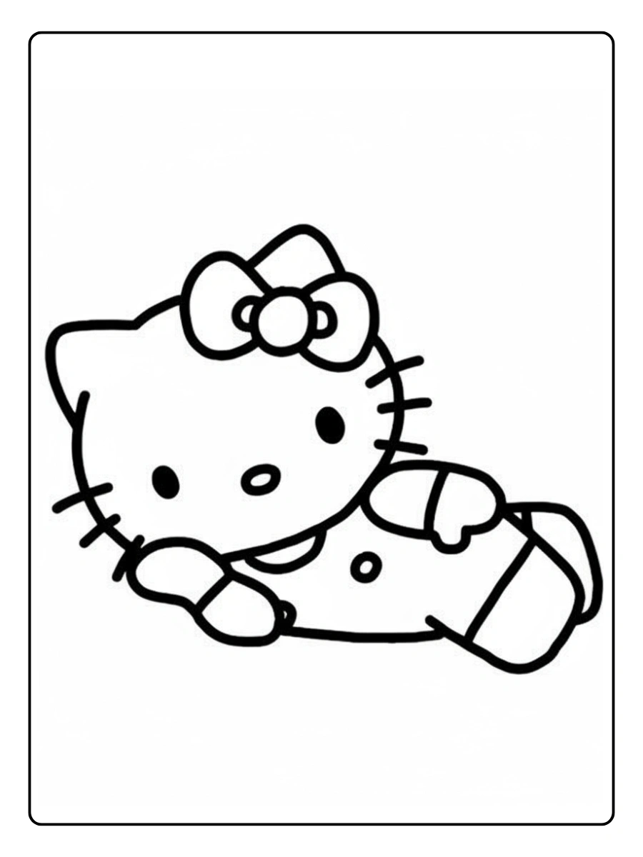 desenhos da hello kitty para colorir (4)