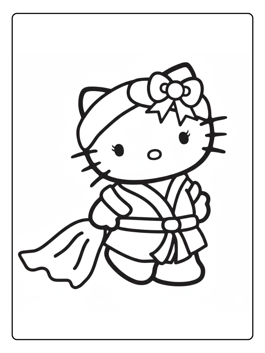 desenhos da hello kitty para colorir (5)