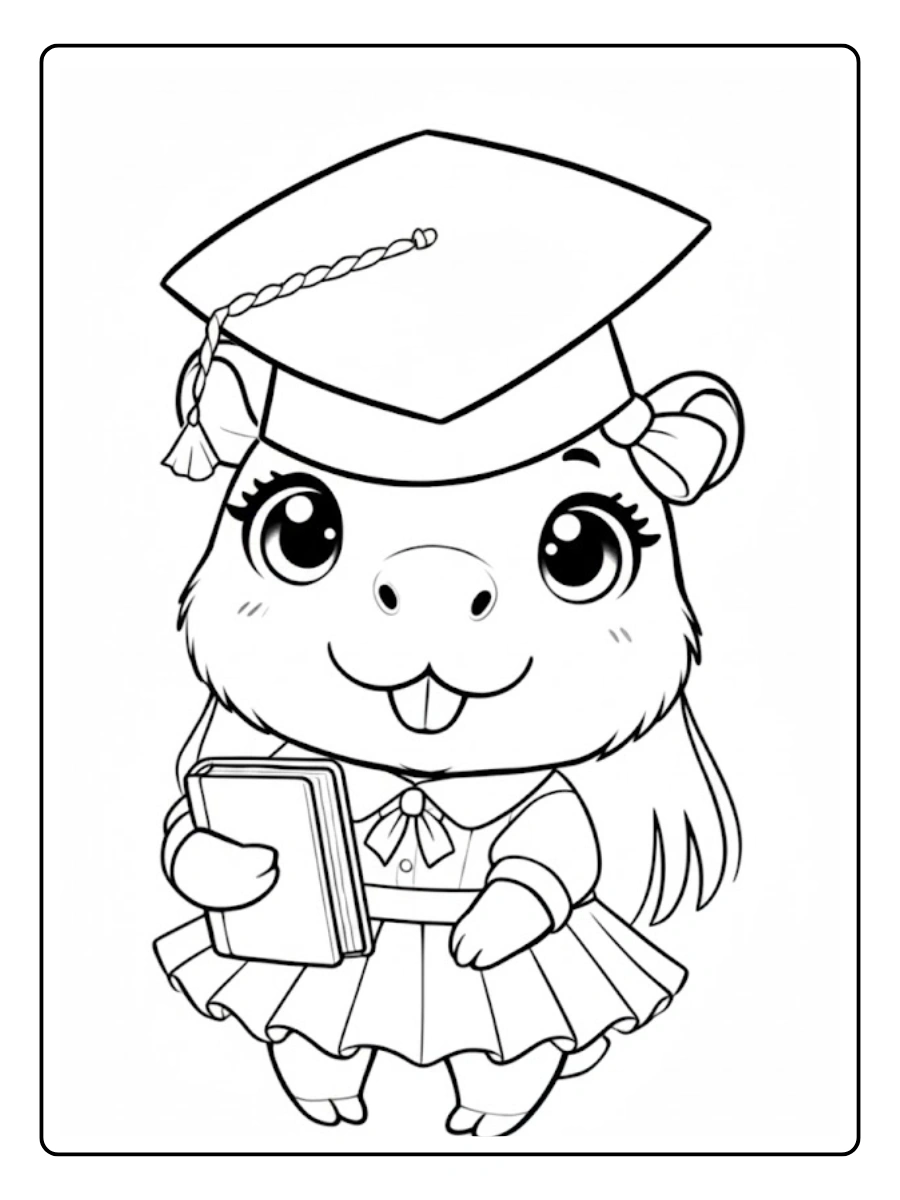 desenhos de capivara para colorir (10)