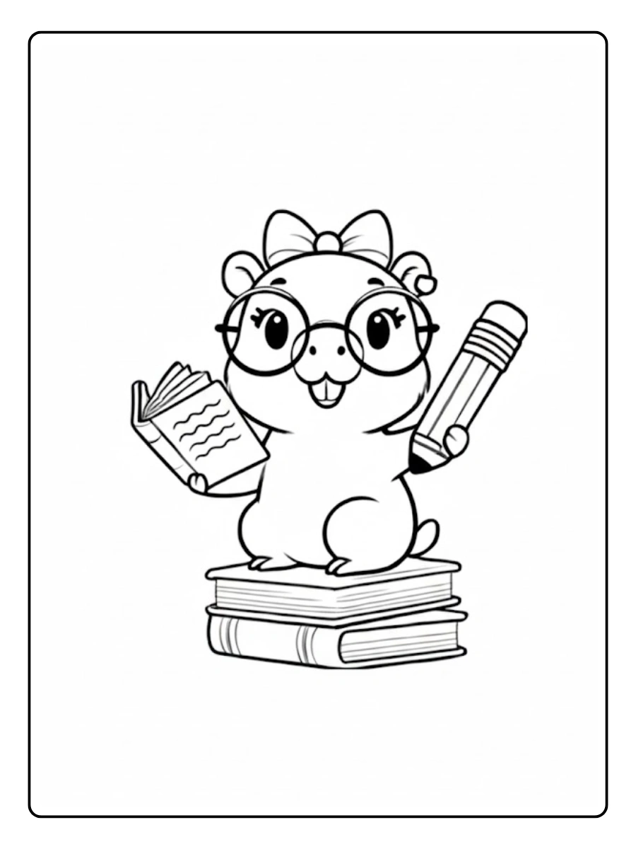 desenhos de capivara para colorir (15)