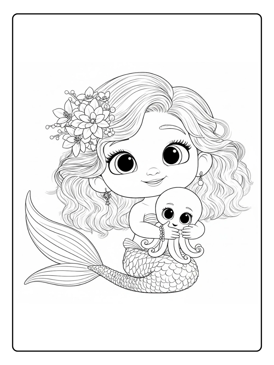 desenhos de sereias para colorir (1)