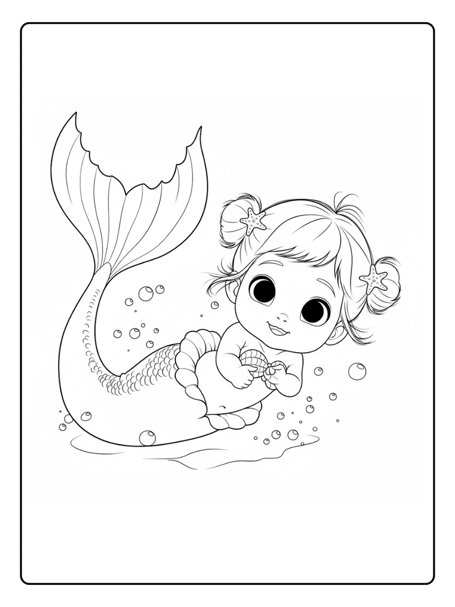 desenhos de sereias para colorir (14)