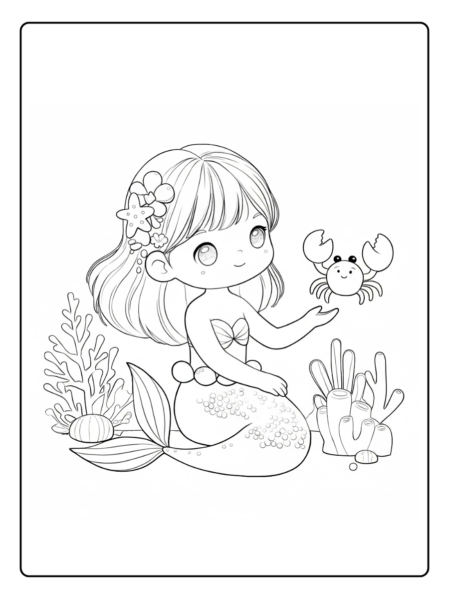 desenhos de sereias para colorir (6)