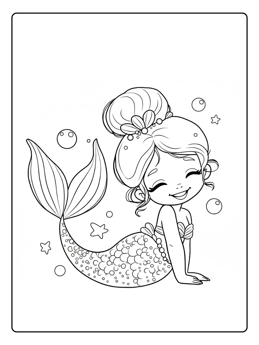 desenhos de sereias para colorir (7)