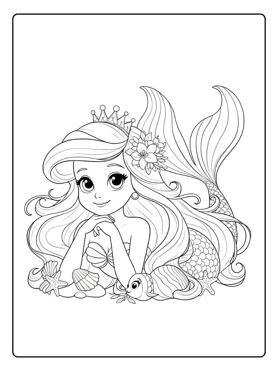 desenhos de sereias para colorir (9)