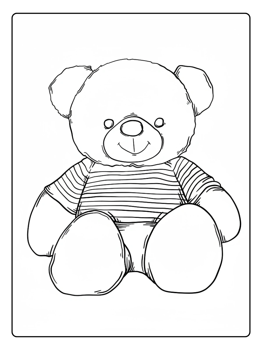 desenhos de ursinho para colorir (1)