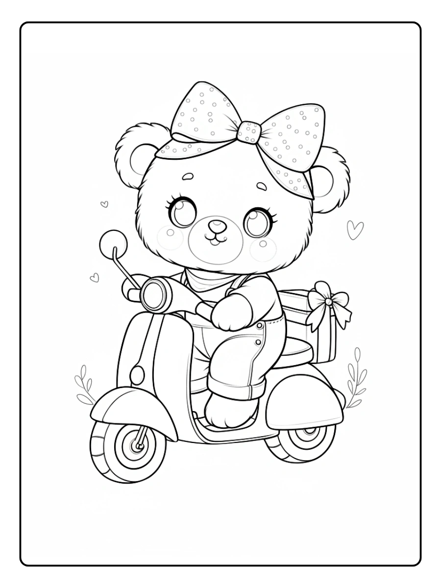 desenhos de ursinho para colorir (11)