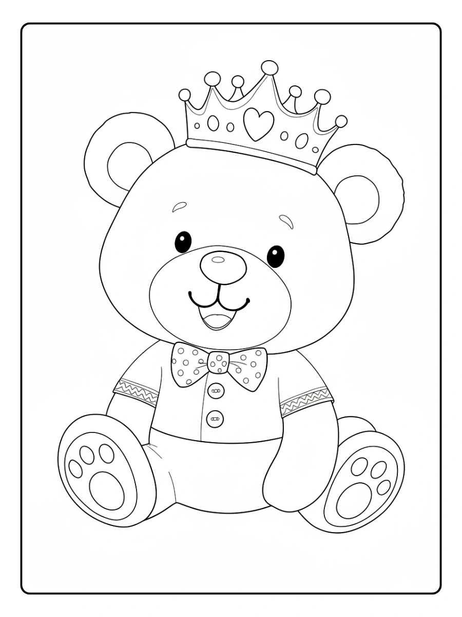 desenhos de ursinho para colorir (13)