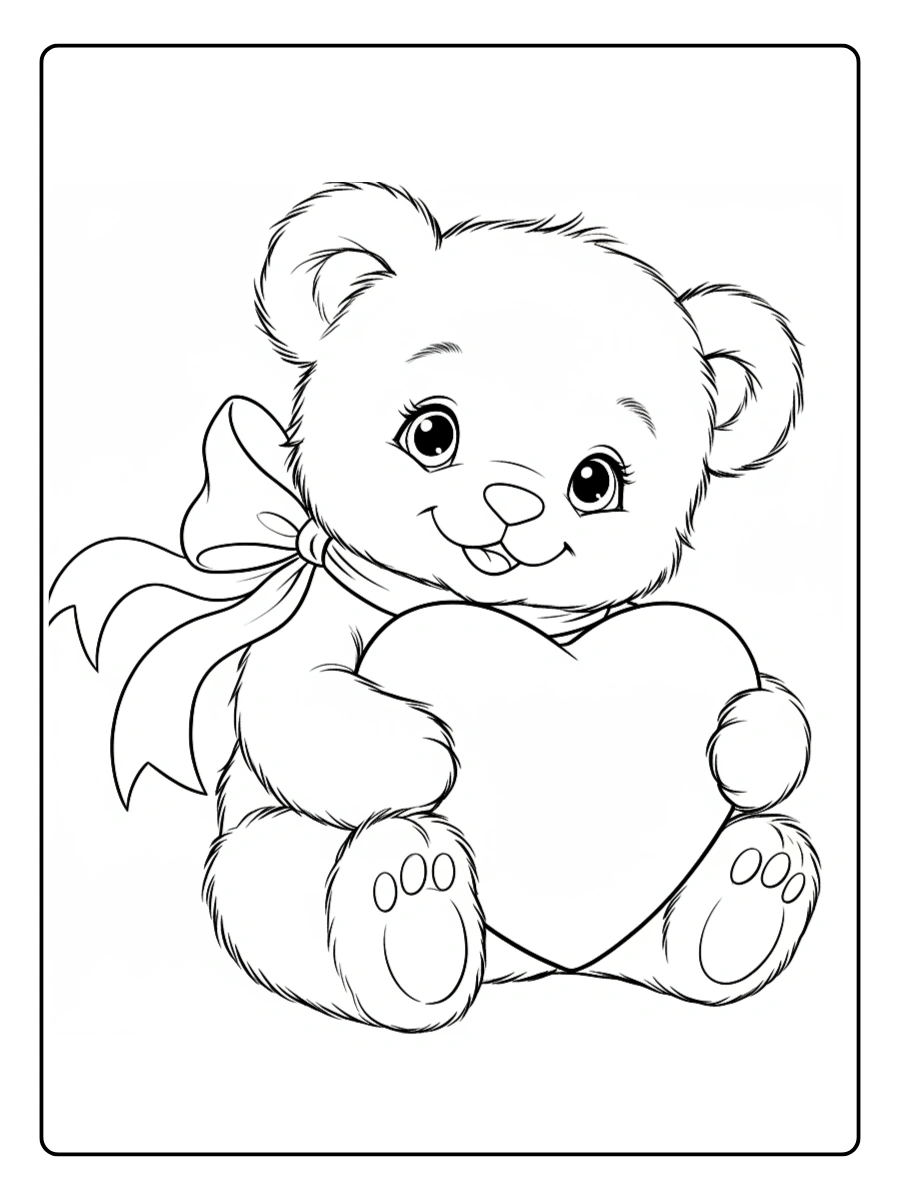 desenhos de ursinho para colorir (5)