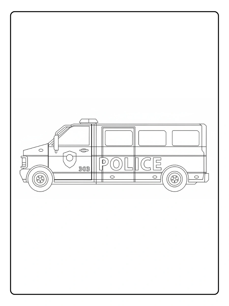 desenhos para colorir carros de policia (3)