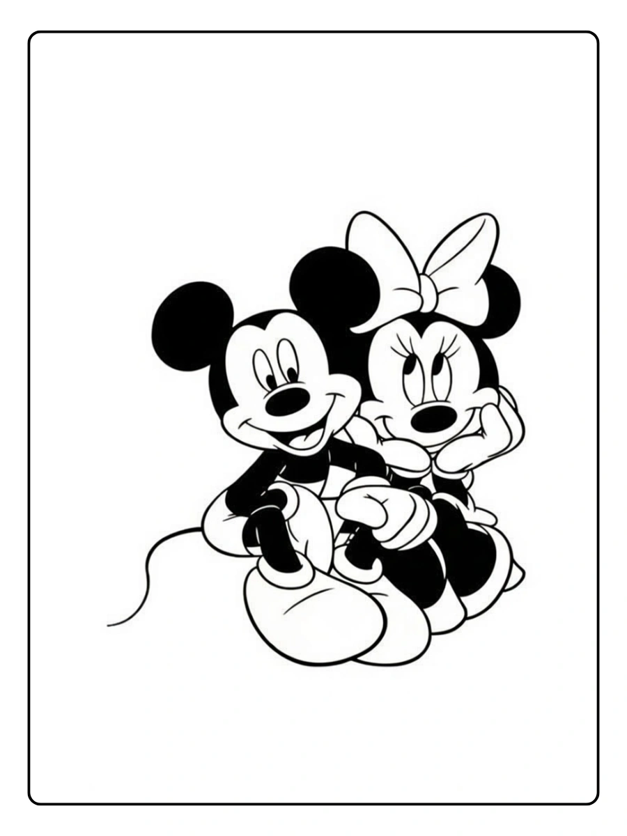 desenhos para colorir da minnie e do mickey (14)