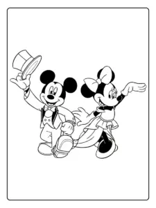 desenhos para colorir da minnie e do mickey (2)